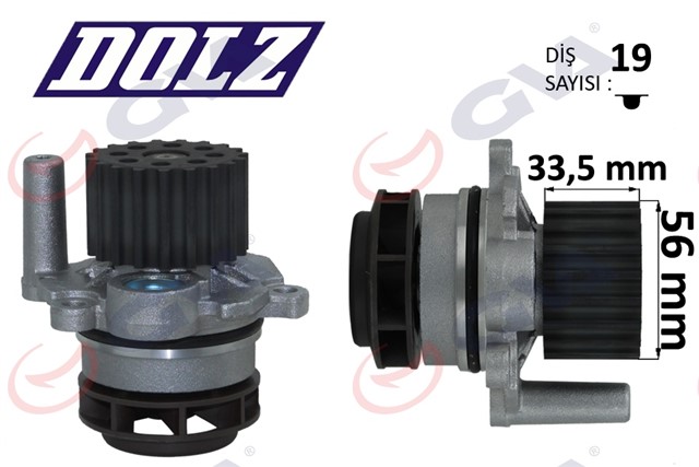 DEVIRDAIM PASSAT - A4 - A6 - GOLF 5 - SUPERB 2.0TDI 06 - 10 BKP - BKD - BRE PA1355