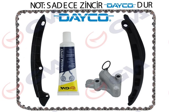 EKSANTRIK ZINCIR SETI GOLF5/6 - JETTA - PASSAT - SCIROCCO - A3 - LEON 1.6 FSI BLF - 1.4 TSI CAXA - BMY - BLG