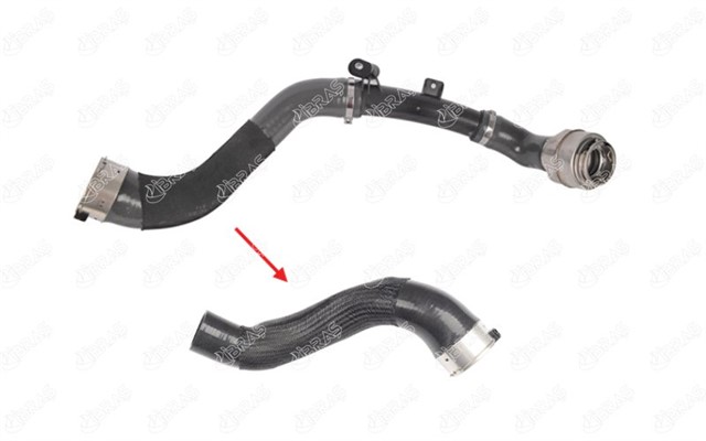 TURBO HORTUMUPLASTIK BORU HARICOK ILE GOSTERILEN BUYUK HORTUM RENAULT MEGANE