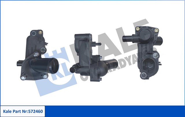 KOMPLE TERMOSTAT - PLASTIK GOVDELI 88 C FORD FOCUS C - MAX - FOCUS I - FOCUS II - GALAXY II - MONDEO IV - S - MAX TOURNEO CONNECT - TRANSIT CONNECT