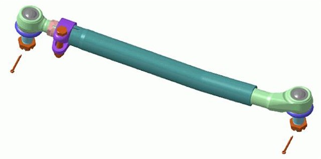 LEMFOERDER STEERING TIE ROD SAAB - SCANIA