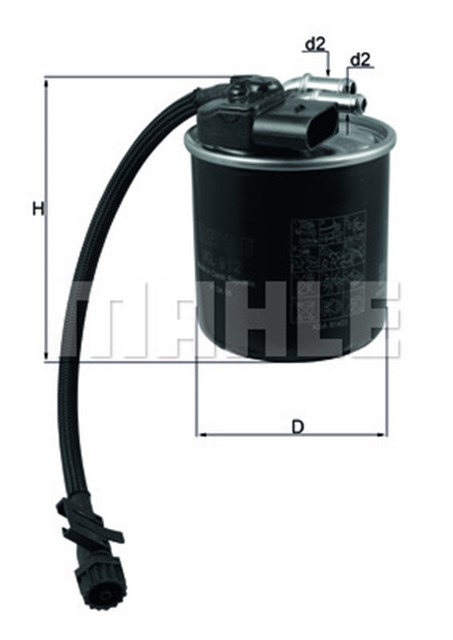 YAKIT FILTRESI MERCEDES OM651 W204 S204 W212 C207 W166 X204 W639 W447 B906 B907 B910