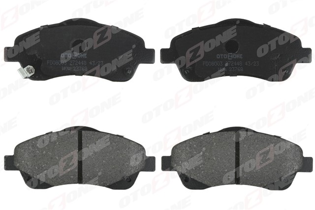 ON BALATA AVENSIS 1.8 - 2.0 - 2.0D - 4D 2.4 03 - 08 COROLLA VERSO 1.6 - 1.8 - 2.0 2.2D - 4D 04 - 09 GDB3336