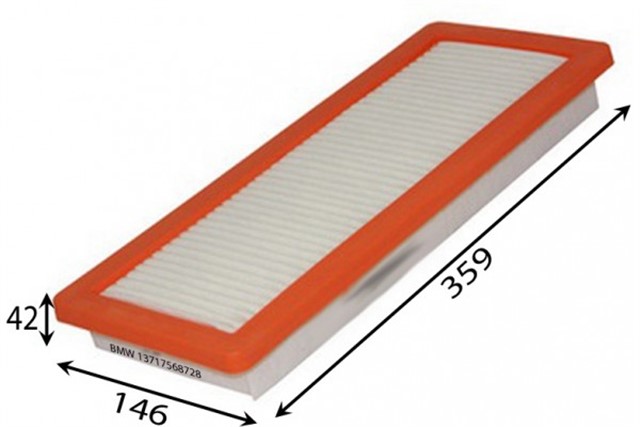 HAVA FILTRESI P207 - P208 - P307 - P308 - P508 - P3008 - P5008 - C4 - C5 - GRANDLAND - DS3 - DS4 - DS5 - MINI R56 R60 1.6 16V VTI - THP - A16XHL