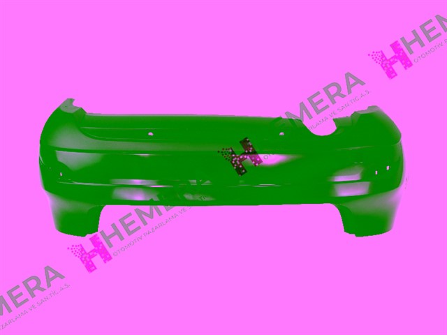 TAMPON ARKA 4 SENSORLU RENAULT FLUENCE 2013 - 2016