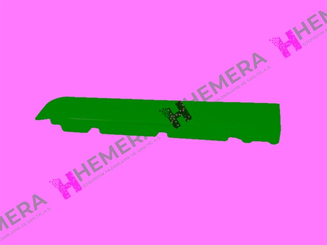 SPOYLER TAMPON ON SAG RENAULT CAPTUR 2014 - 2018