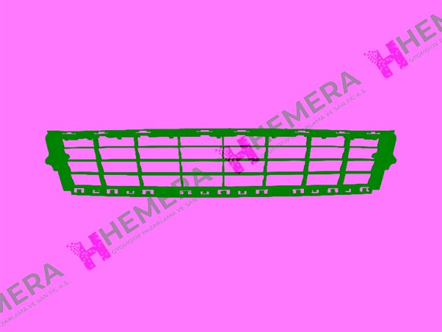 IZGARA TAMPON ON RENAULT CLIO III 2009 - 2012