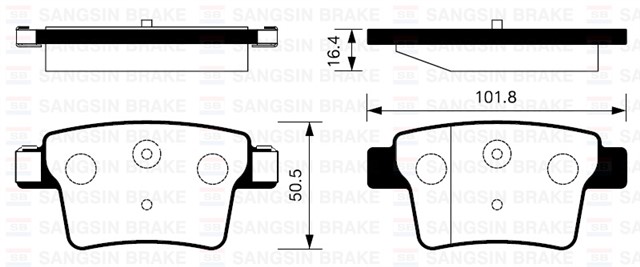 ARKA BALATA MONDEO III 1.8 16V - 2.0 16V - 2.0 TDCI - 2.2 TDCI 00 - 07 JAGUAR XTYPE 01 - 09 GDB1665