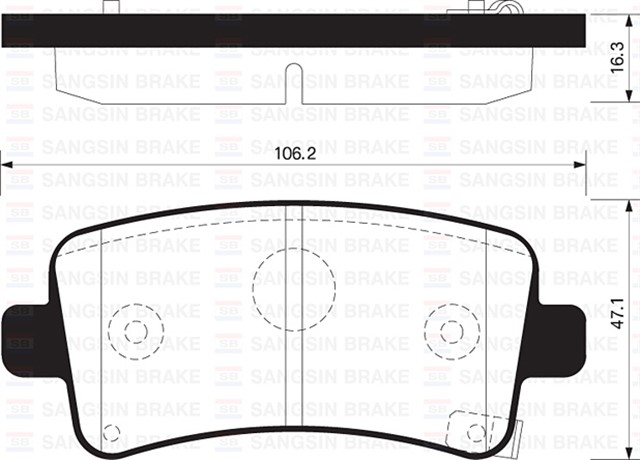 ARKA BALATA INSIGNIA 1.6 - 1.6T - 1.8 - 2.0CDTI 08 14 SAAB 9.5 10 MALIBU 2.0D - 2.4 12 GDB1784