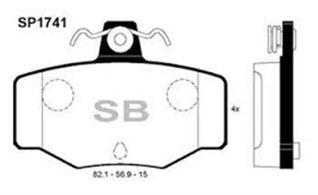 ARKA BALATA NISSAN PRIMERA P10 - P11 1.6I - 2.0I - 2.0I GT ALMERA 00