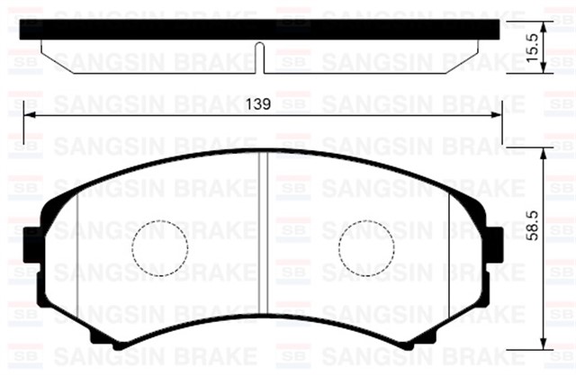ON BALATA DISK MITSUBISHI PAJERO MONTERO 99 /MAZDA MPV 3.0CC - E2200 99 /ISUZU D - MAX 02 - 08