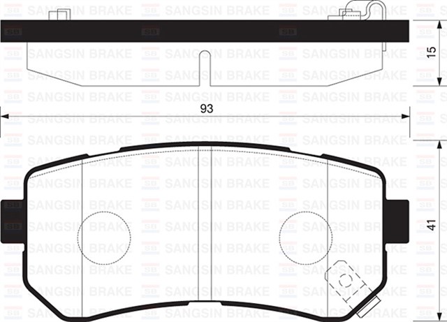 ARKA BALATA ACCENT ERA 1.4 GL - 1.5 CRDI - 1.6 GLS 05 KIA RIO 02 KIA CEED 07 GDB3421 - GDB3474