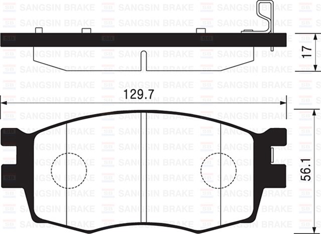 ON BALATA ACCENT ERA - KIA RIO 1.4 GL - 1.5 CRDI - 1.6 GLS 05 I20 09 GDB3420