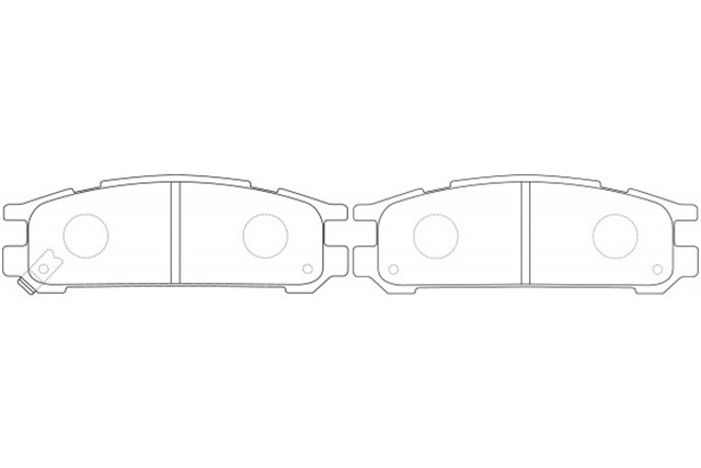 ON BALATA SUBARU IMPREZA 1.6 - 1.6 AWD - 2.0 AWD - 2.0 T AWD 95 - 00 GDB990