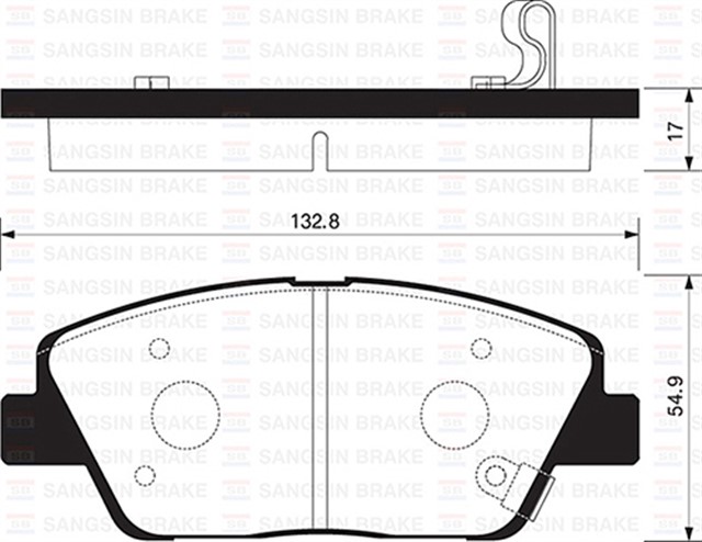 BALATA ON DISK KIA K5 - OPTIMA 10