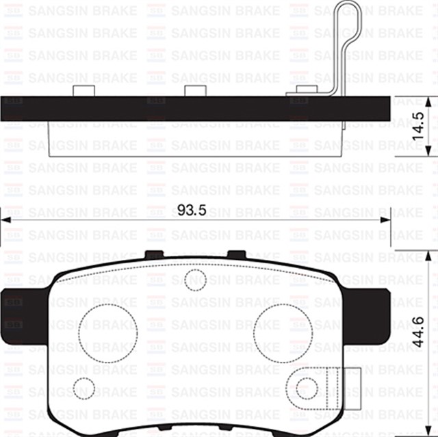 ARKA BALATA ACCORD 2.0I - 2.4I - 2.2IDTEC 08 ACCORD 2.0I 08 MEKANIK SANZIMANLI GDB3482