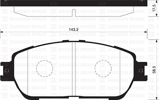 ON BALATA CAMRY V20 2.2.3.0 24V 96 - 01 GDB3277 - GDB3152
