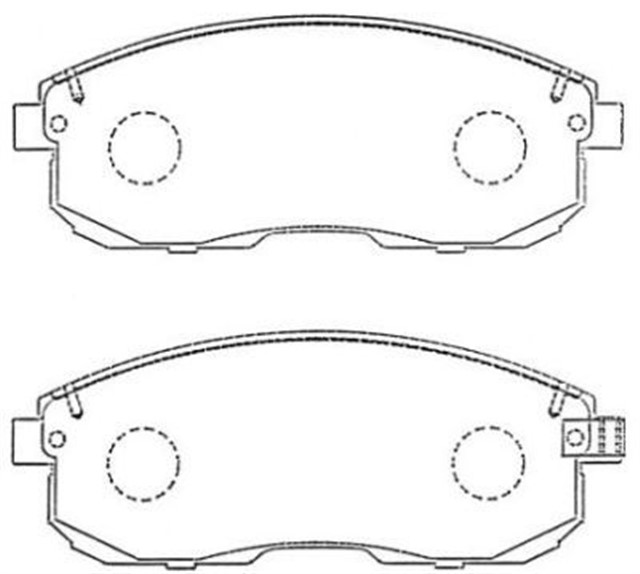 ON BALATA NISSAN JUKE 10 350 Z 03 MAXIMA QX 88 99 2.0I PULSAR 14 SUZUKI SX4 06