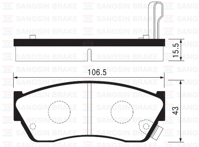 BALATA ON DISK SUBARU JUSTY 1.3 4WD 95 - 98 TATA INDICA 98 TURBOSUZ SUZUKI ALTO - SWIFT 02 GDB883