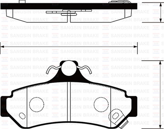 ARKA BALATA DISK TOYOTA CAMRY 02