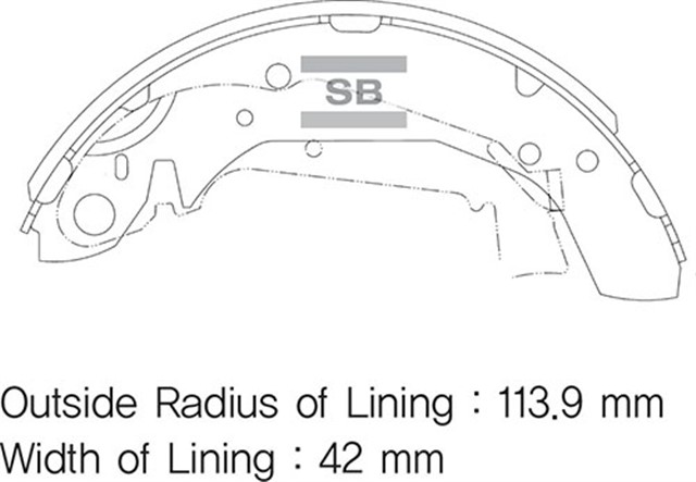 ARKA BALATA KAMPANA HYUNDAI MATRIX 00 SONATA 98 - 01 1/KIA OPTIMA 2.0CC 01