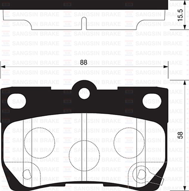 BALATA ARKA DISK LEXUS - TOYOTA CROWN SALOON 3.0 06