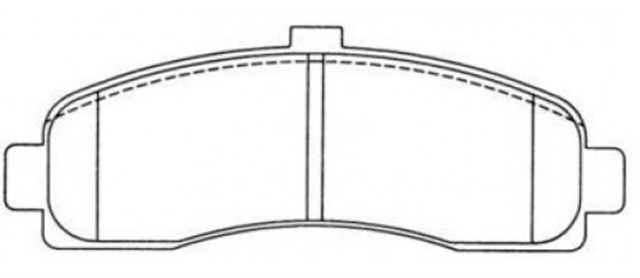 X ON BALATA MICRA 1.0I 92 - 03 1.3I 92 - 00 1.4I 00 - 03 1.5D 98 - 03 GDB1059