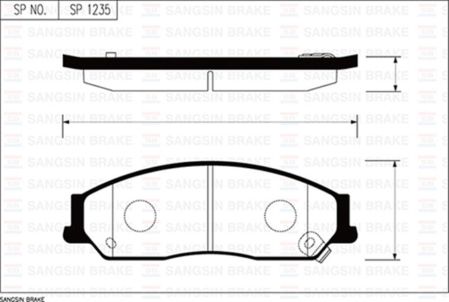ON BALATA DISK TOYOTA CAMRY 2.4 - 3.0 02 - 06