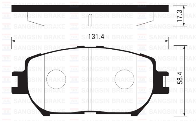 BALATA ON DISK LEXUS GS 3.0 06 TOYOTA CAMRY 2.4 - 3.0 01 GDB3314