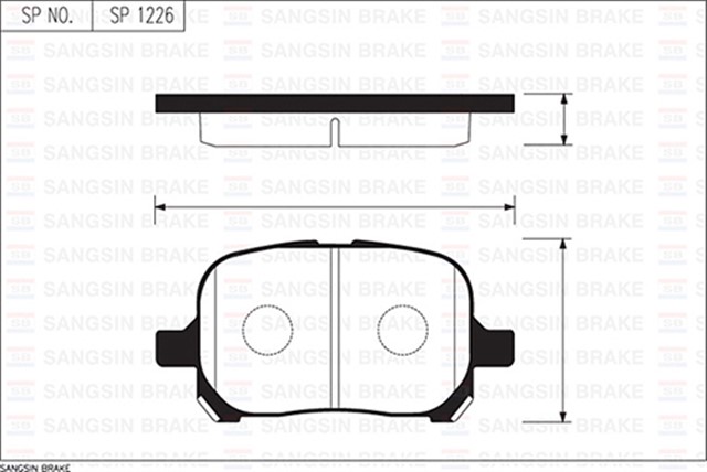 ON BALATA CAMRY V20 2.2 - 3.0 24V 96 - 01 GDB3277 - GDB3152