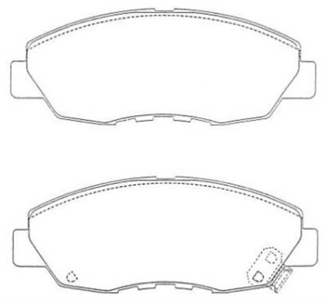 X ON BALATA HONDA ACCORD 2.0 16V 90 - 6.96 HONDA CR - V 2.0I 16V 95 - 2.02