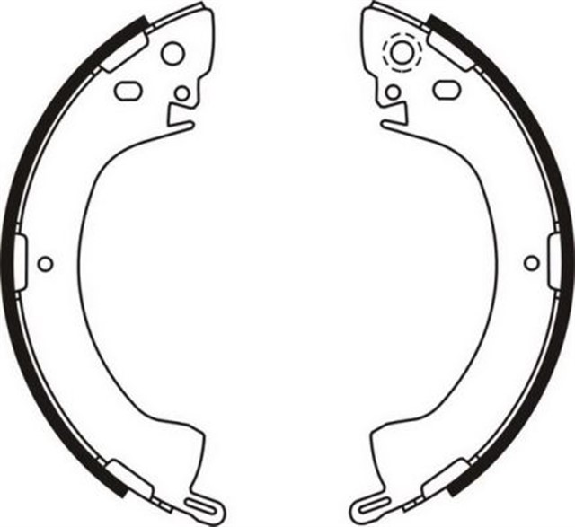 ARKA PABUC BALATA H100 KAMYONET 04 KIA BONGO K2500 - K2700 03 GS8428