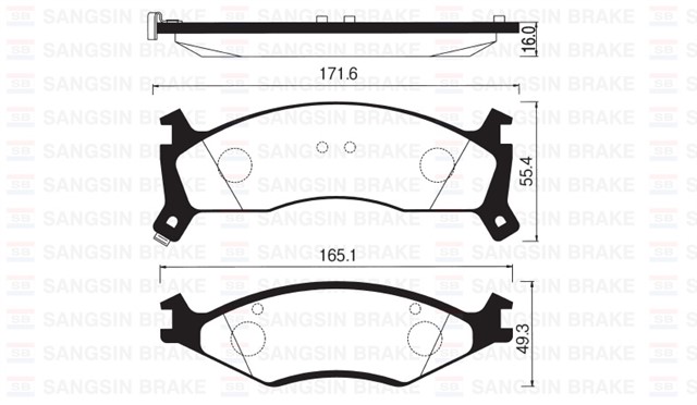 ON BALATA DISK KIA SPORTAGE - RETONA 2.0 94 - 99 GDB3123