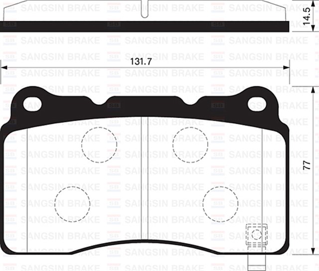 BALATA ON DISK ALFA ROME 159 - 166 - BRERA - SPIDER 05 SENSORSUZ GDB1648 - GDB1603