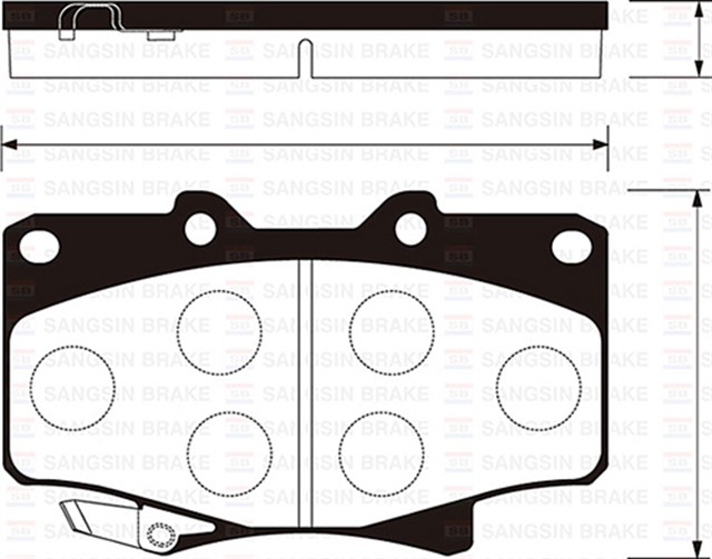 ON BALATA DISK TOYOTA LAND CRUISER J7 - J8 98 4RUNNER 2.4 90 - 96 GDB1154 - GDB3383