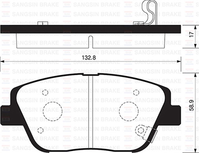 BALATA ON DISK HYUNDAI SONATA 09 KIA K5 - OPTIMA 1.7 - 2.0 - 2.4 12
