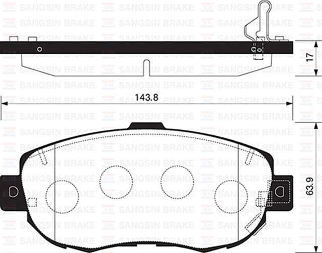 BALATA ON DISK LEXUS GS - IS - SC 05 GDB1241 - GDB3235 - GDB1184