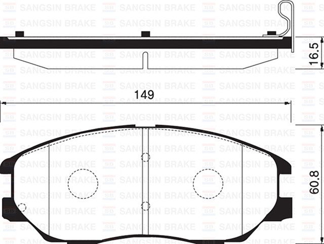 ON BALATA DISK SSANGYONG RODIUS 05 GDB3360
