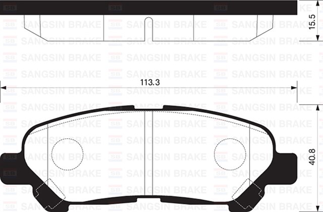 BALATA ARKA DISK LEXUS RX350 - RX450 10 TOYOTA HIGHLANDER 08