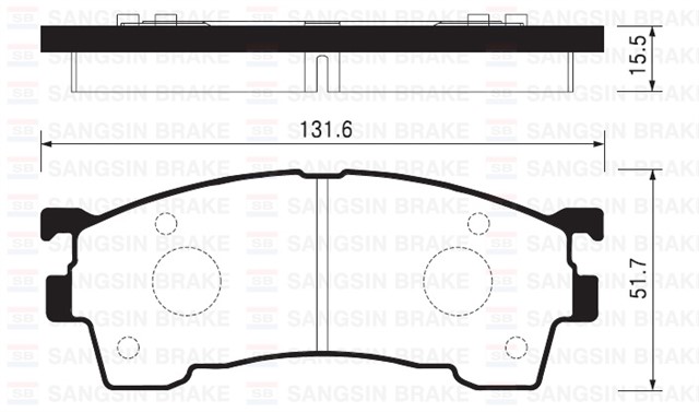 ON BALATASI MAZDA 626 1.6 1.8 2.0 91 - 97 GDB1139 - GDB3304 - GDB3209 - GDB3192