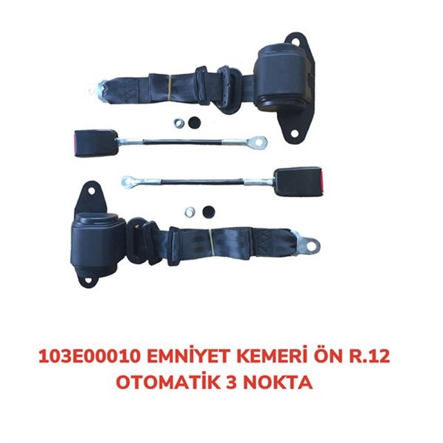 EMNIYET KEMERI ON 3 NOKTA OTOMATIK R12