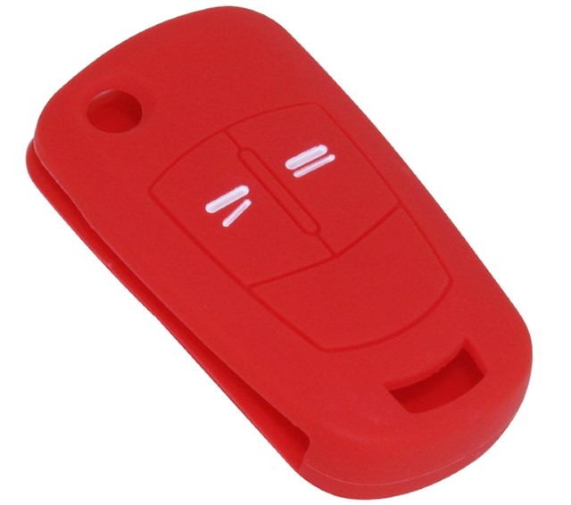 KONTAK ANAHTAR KUMANDA KORUYUCU KILIF SILIKON KIRMIZI OPEL ASTRA H - CORSA D