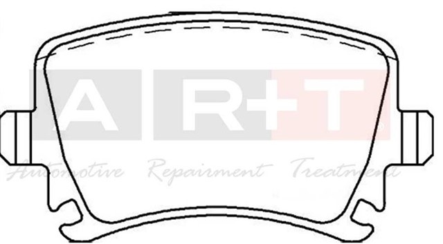 FREN BALATASI ARKA CADDY - PASSAT - GOLF - JETTA - A3 - A4 - A6 - LEON - TIGUAN - Q3 04 - 