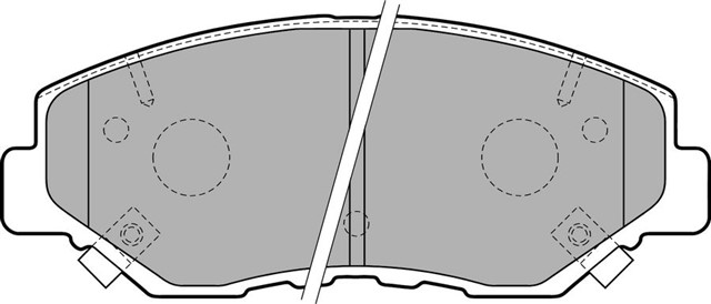 ON BALATA HONDA CRV I - II - III 2.0 2.2 99 - 06 GDB3325