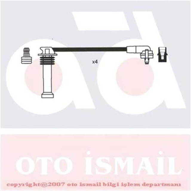 BUJI KABLO TK ESCORT 1.6 - 1.8 - 2.0 16V 96 - CLX FIESTA - MONDEO 1.6 - 1.8 16V