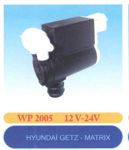 CAM SU FISKIYE POMPASI HYUNDAI GETZ - MATRIX CIFT CIKIS
