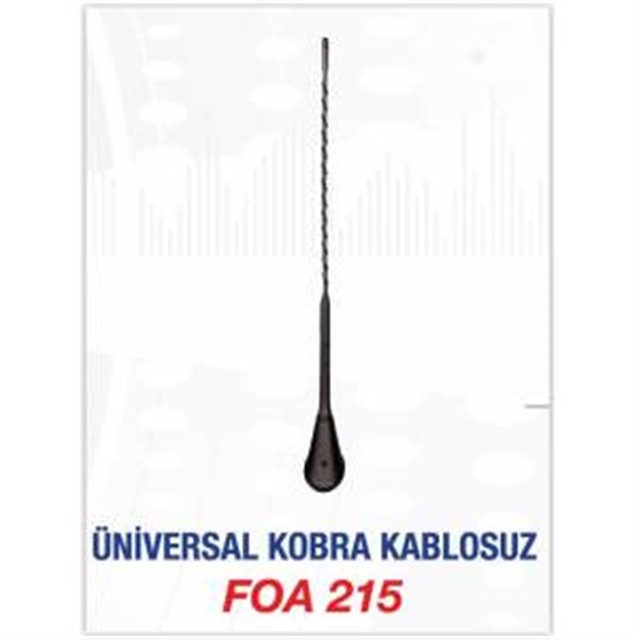 TAVAN ANTENI KOBRA UNIVERSAL VW - TOYOTA - RENO - FIAT - OPEL