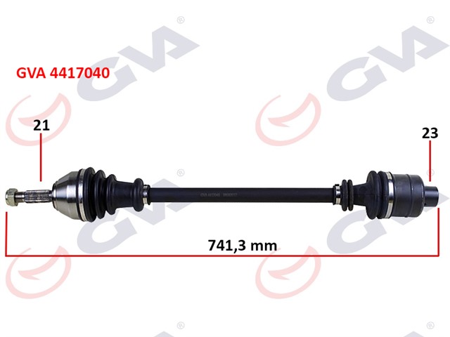 KOMPLE AKS SAG R21 MANAGER 1.7 86 - 93 742MM