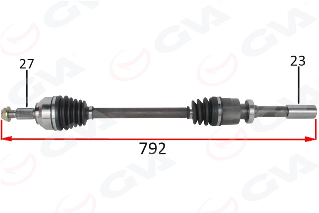KOMPLE AKS SAG ON RENAULT LAGUNA II BG0/1 1.6I 16V M - T JH3 01 - 07