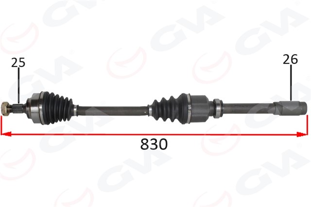 KOMPLE AKS SAG ON PSA 307 3A/C 1.6 A - T 00 - 07